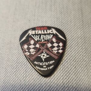 Metallica Team Racing Guitar Pick Lux Aeterna 72 Seasons